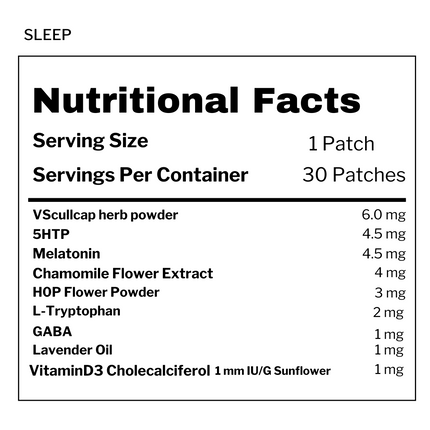 Sleep Patch