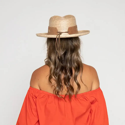 Peter Grimm Aislinn - Women's Straw Fedora Hat (Closeout)