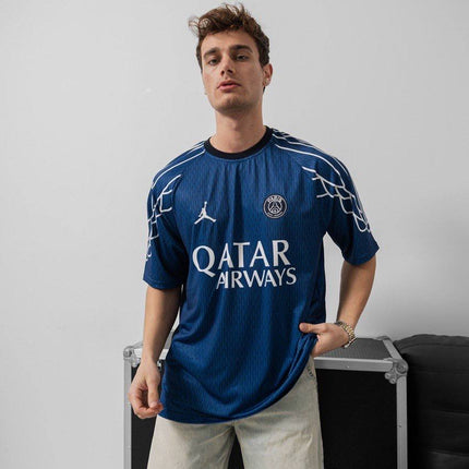 PSG Jordan Fourth Stadium Shirt - Official Football Jersey - Limited Edition Soccer Kit