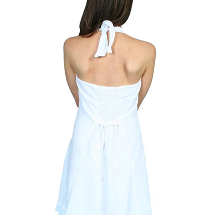 Scully Cantina Halter Top Dress (PSL-053) - Women's Sundress (Closeout)