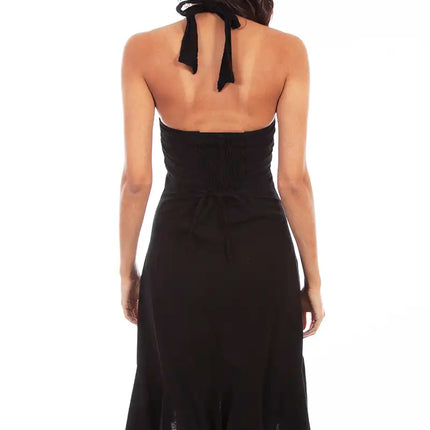Scully Cantina Halter Top Dress (PSL-054) - Women's Sundress