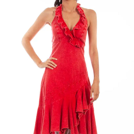 Scully Cantina Halter Top Dress (PSL-054) - Women's Sundress