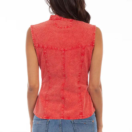 Scully Cantina Sleeveless Blouse (PSL-059) - Women's Shirt