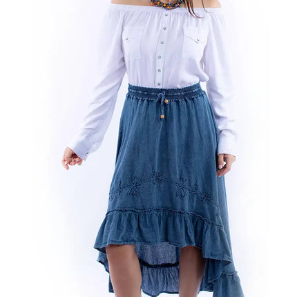 Scully Cantina High Low Skirt (PSL-272) - Women's Skirt
