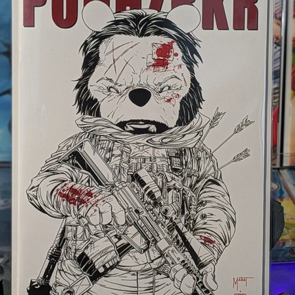 Poohzrkr Black, White and Red #1 SDCC24 TenFwd Comics Exclusive