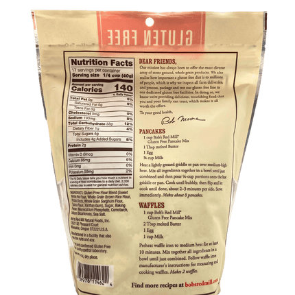 Pancake Mix, Gluten-Free, Bob's Red Mill