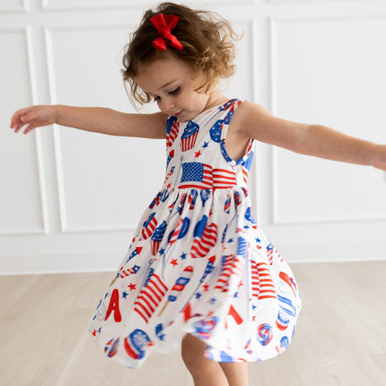 Party in the USA Tank Twirl Dress