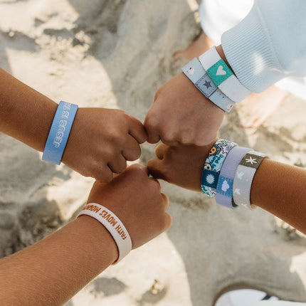 Pastel Kids Reversible Wristband Pack