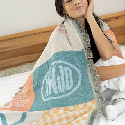 Patchwork Throw Blanket