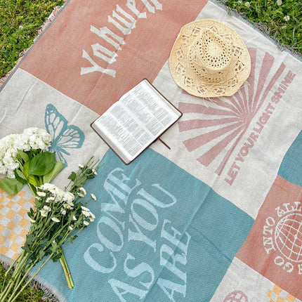 Patchwork Throw Blanket