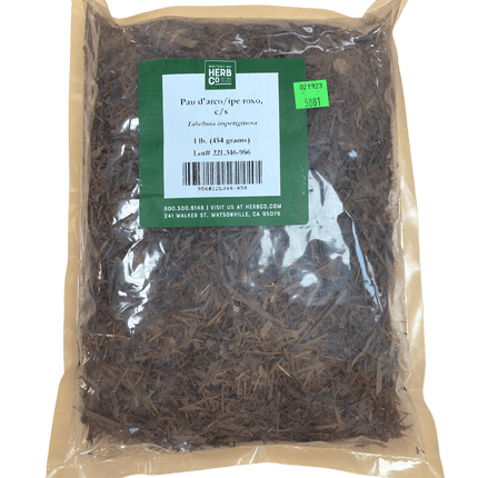 Pau D'Arco Bark, Cut, Sifted