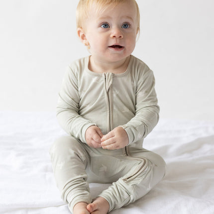 Peace Bamboo Convertible Footed Onesie