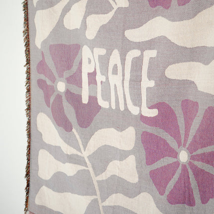 Peace Throw Blanket