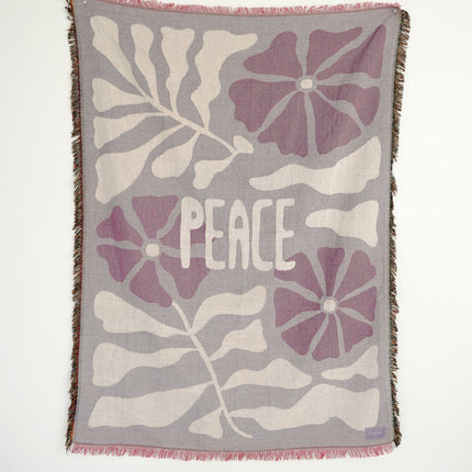 Peace Throw Blanket