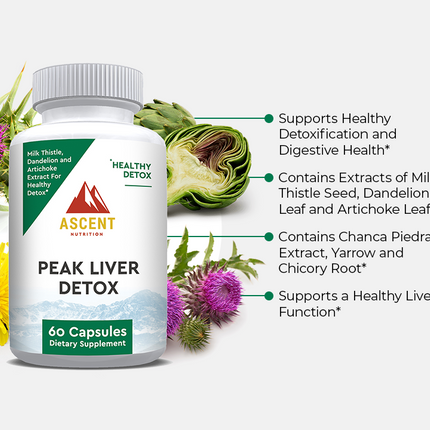 Peak Liver Detox, 60 Capsules, 512 mg