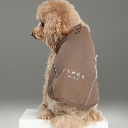 CHILL VEST SHIRT - MOCHA