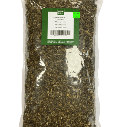 Peppermint Leaf, Organic 1 lb