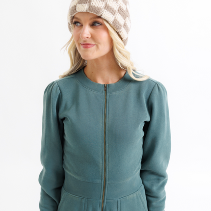 Perfect Balance Puff Sleeve Jumpsuit