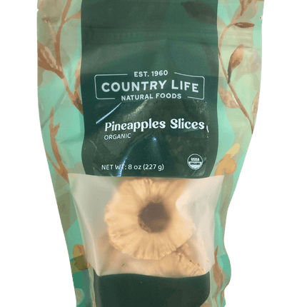 Pineapple Rings, Natural, Organic