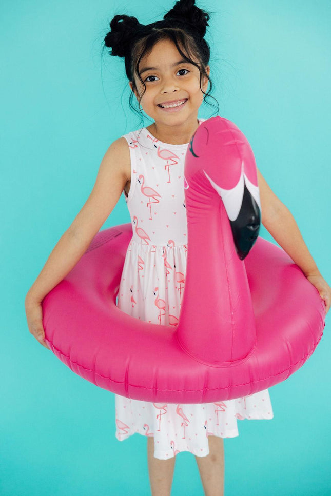 Pink Paradise Tank Twirl Dress