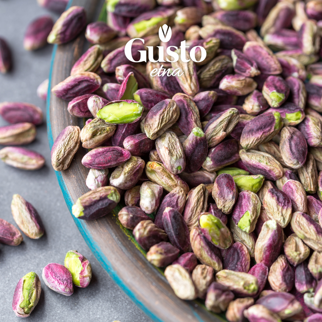 Gusto Etna, Sicilian Raw Pistachios, No shell, Unsalted,  2.2 lb (1 kg)