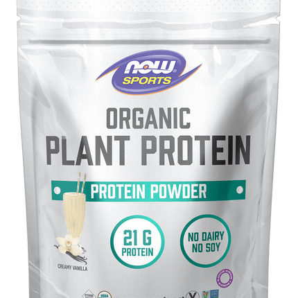 Plant Protein Powder, Organic, 1.2 lb