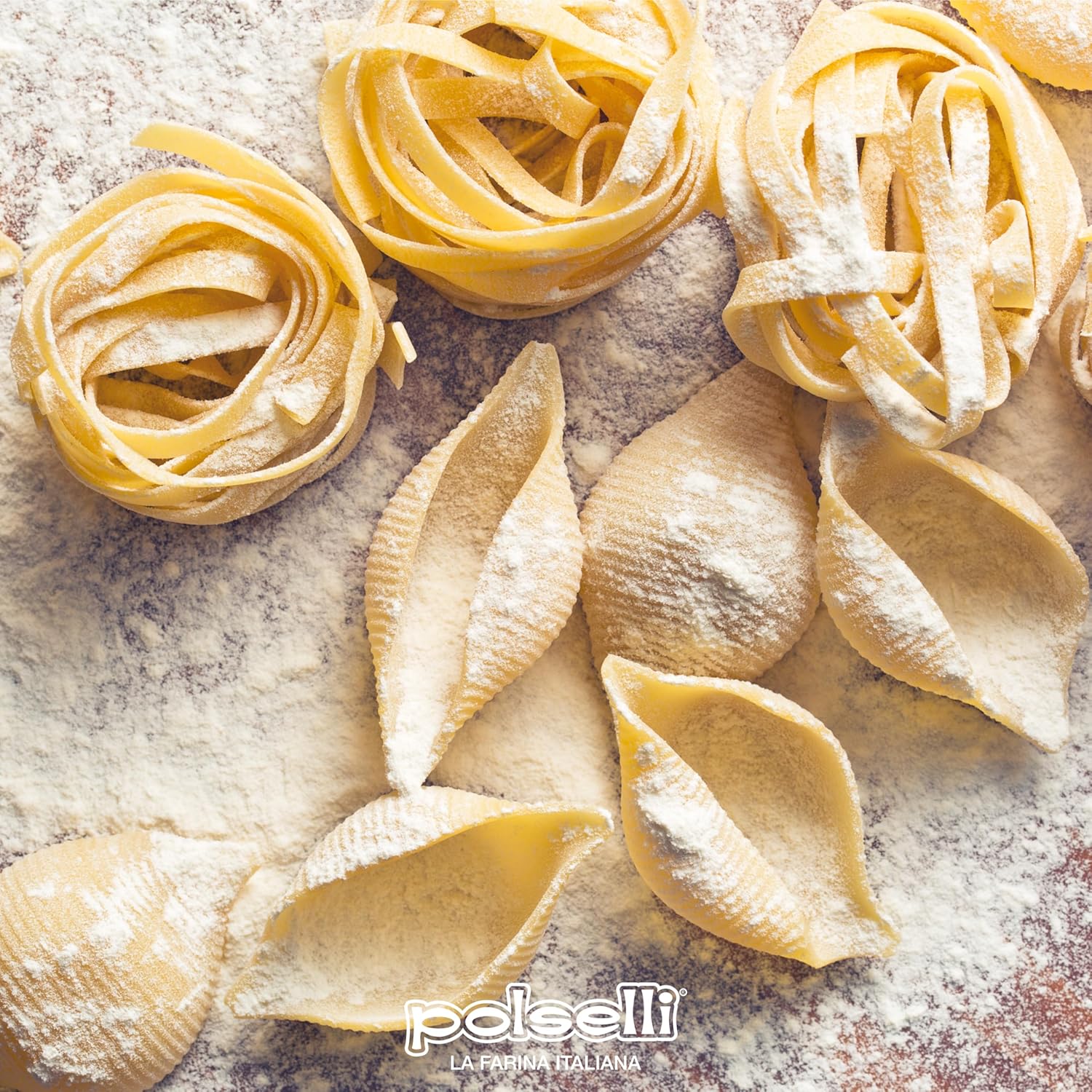 Polselli PuroGrano, Soft Wheat Flour Type 1 – 5kg (11 lb)