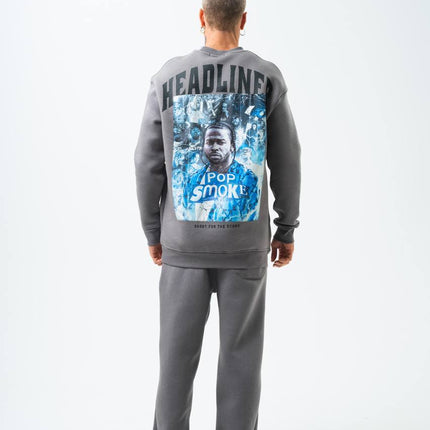 Pop Smoke "Headliner" Graphic Unisex Oversized Sweatshirt