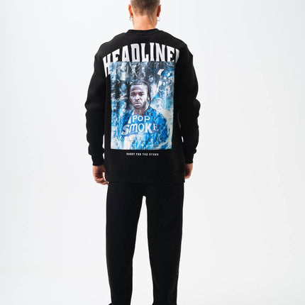 Pop Smoke "Headliner" Graphic Unisex Oversized Sweatshirt