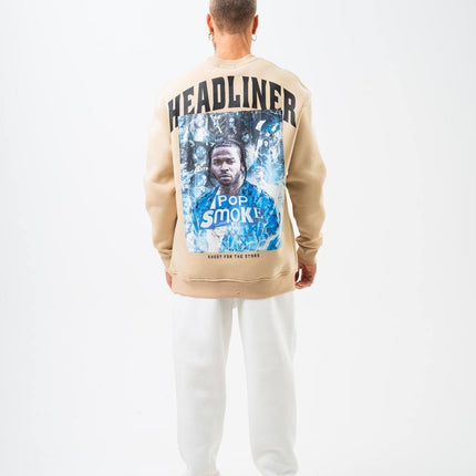 Pop Smoke "Headliner" Graphic Unisex Oversized Sweatshirt