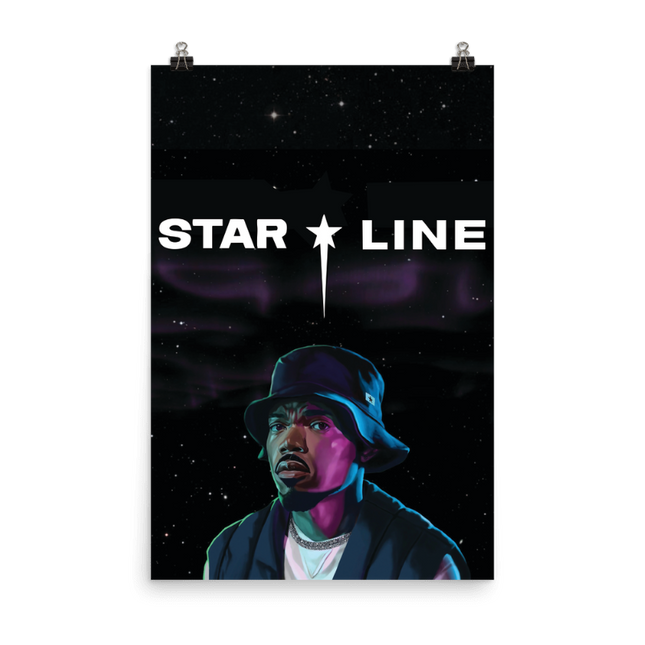Star Line Album Poster