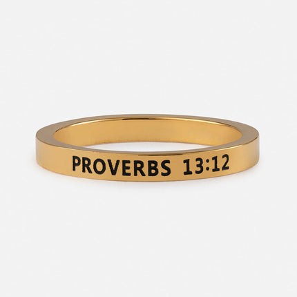 Proverbs 13:12 Ring