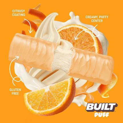 Orange Cream Pop Puff - Factory Seconds