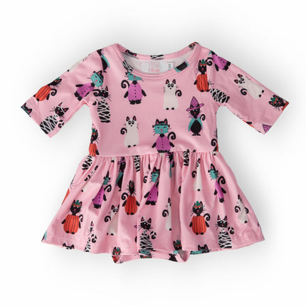 Purr-fectly Spooky Twirl Bodysuit