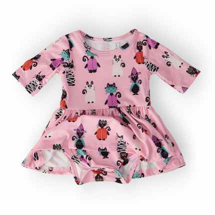 Purr-fectly Spooky Twirl Bodysuit