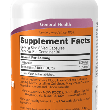 Quercetin With Bromelain