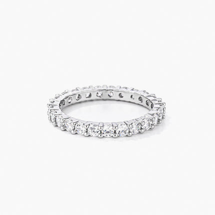 Cubic Zirconia Eternity Band