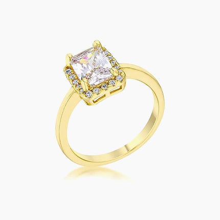 Mariane 2ct CZ 14k Gold Classic Ring