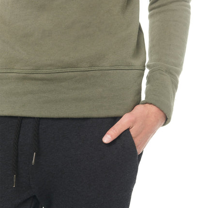 Men's French Terry Relaxed Fit Crew Neck Sweatshirt
