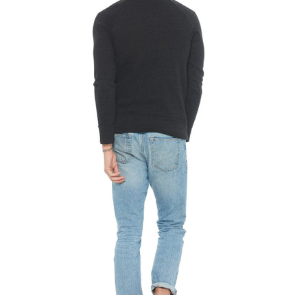 Men's French Terry Relaxed Fit Crew Neck Sweatshirt