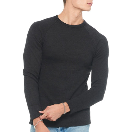 Men's French Terry Relaxed Fit Crew Neck Sweatshirt