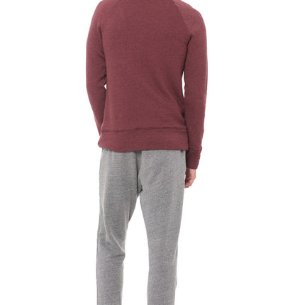 Men's French Terry Relaxed Fit Crew Neck Sweatshirt