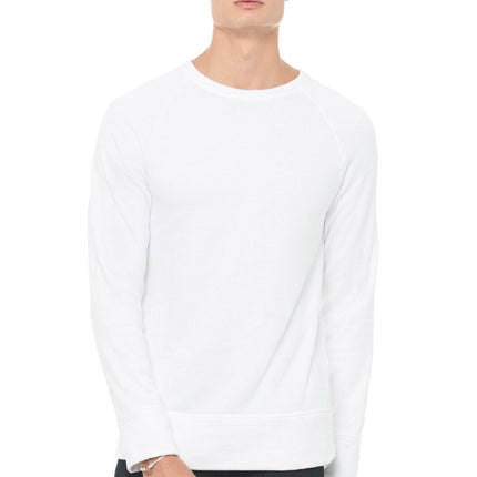Men's French Terry Relaxed Fit Crew Neck Sweatshirt