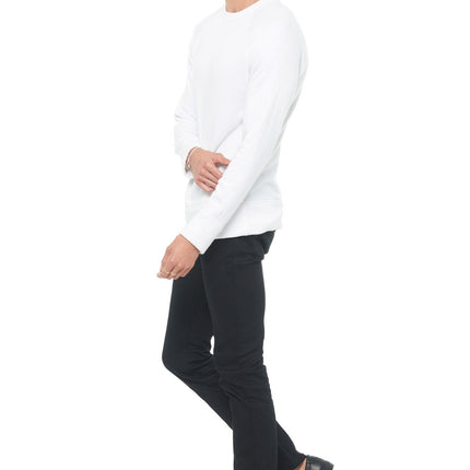 Men's French Terry Relaxed Fit Crew Neck Sweatshirt