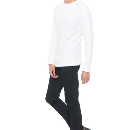 Men's French Terry Relaxed Fit Crew Neck Sweatshirt