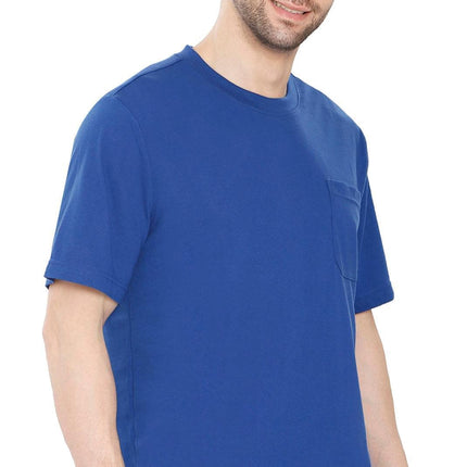 Men's Regular-Fit Short-Sleeve Crew Neck T-Shirt With Chest Pocket