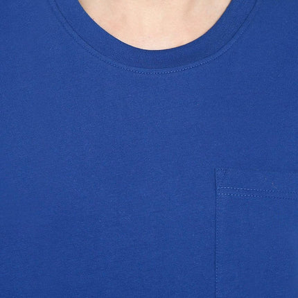 Mens Sleeveless T-Shirt with Pocket - A No Cling Comfort Fit Tank