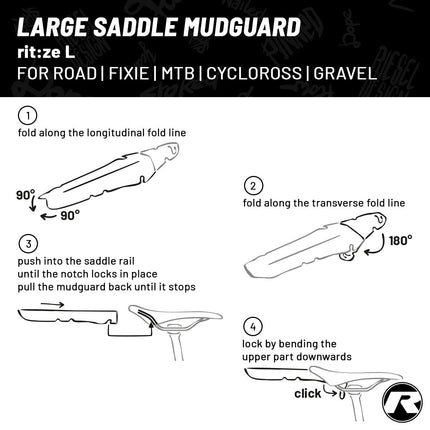 Riesel Design - Rear Mudguard - RIT:ZE L