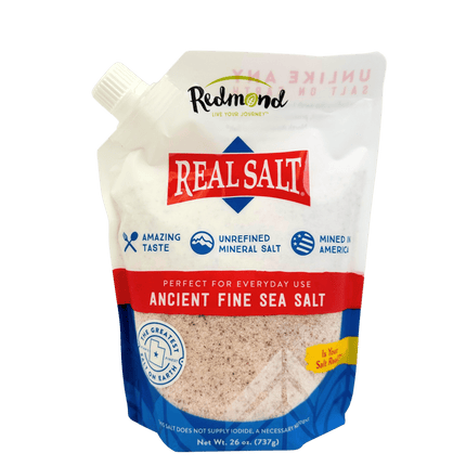 Salt, Redmond Real Salt, Fine Ground