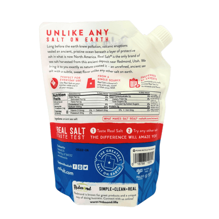 Salt, Redmond Real Salt, Fine Ground